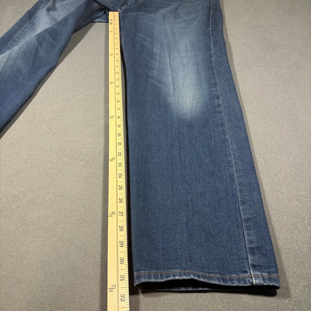 505™ Regular Fit Levi's Flex Stretch Men's Jeans 36x32 - Roth Medium Wash - Picture 5 of 6